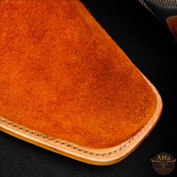 Genuine Cognac Roughout - Cutter Toe (Made In USA) - Image 2