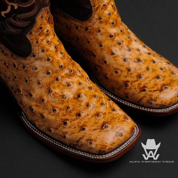 Men’s Handmade Orix Ostrich – Square Toe - Image 2
