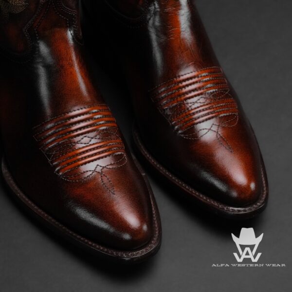 Men’s Handmade Honey Cowhide – Round Toe - Image 2