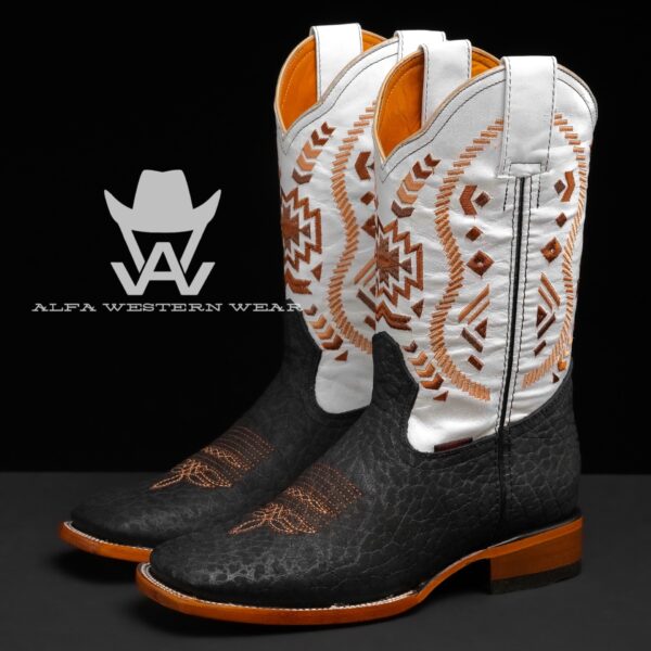 Men’s Handmade Original Bull Neck – Square Toe