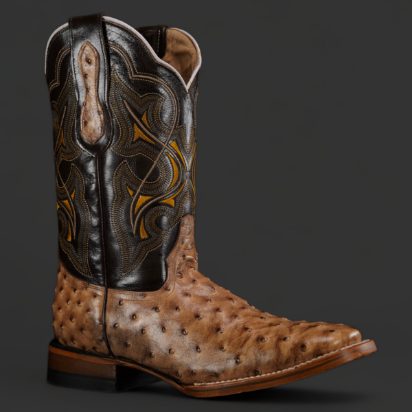 Orix Ostrich – Square Toe
