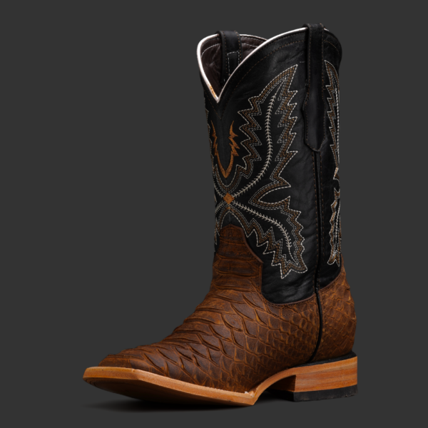 Matte Honey Python – Square Toe - Image 2