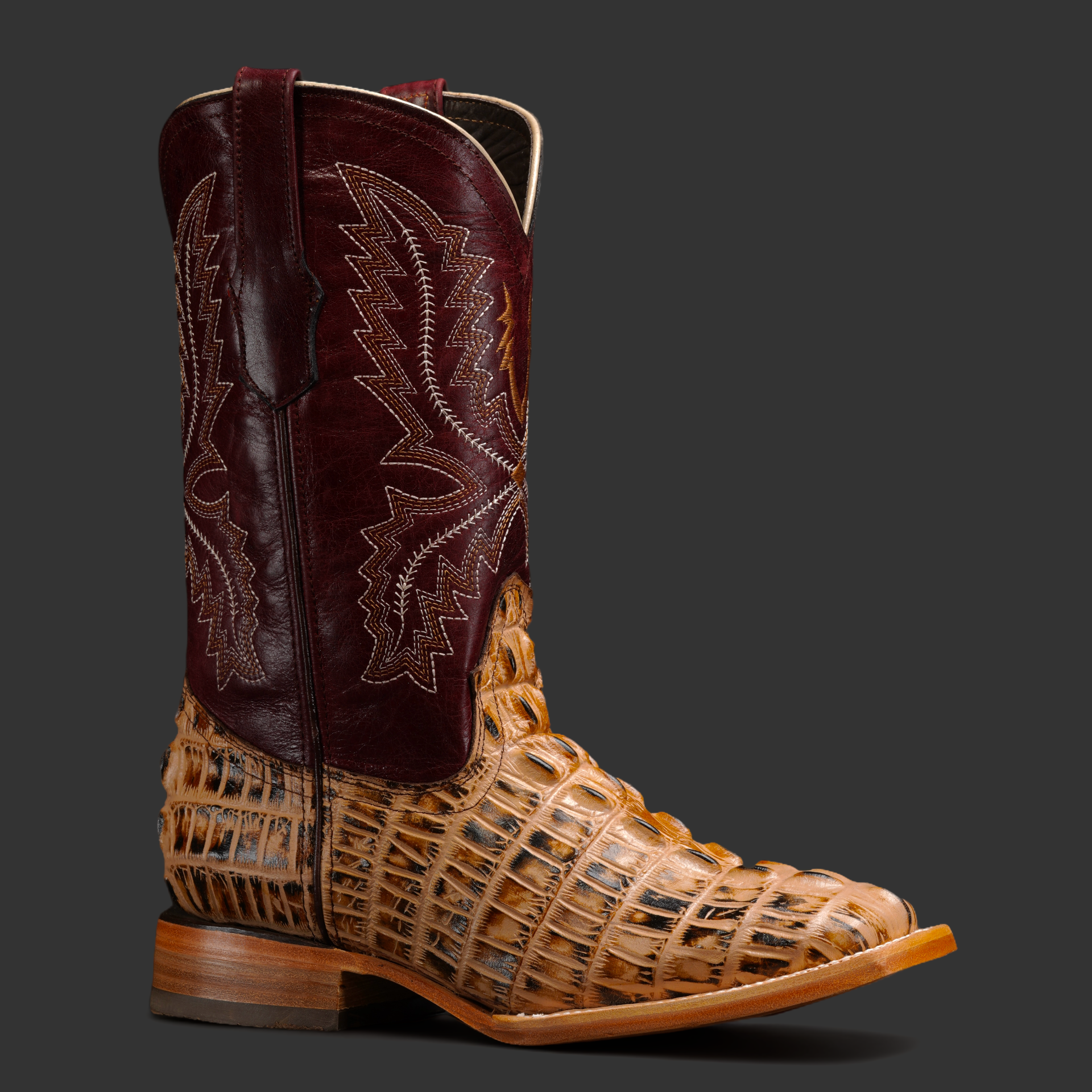 Orix Caiman Tail – Square Toe