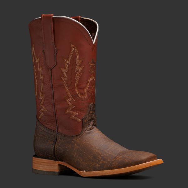 Matte Brown Elephant – Square Toe