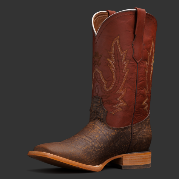 Matte Brown Elephant – Square Toe - Image 2