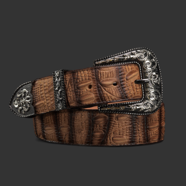 Honey Lizard Belt