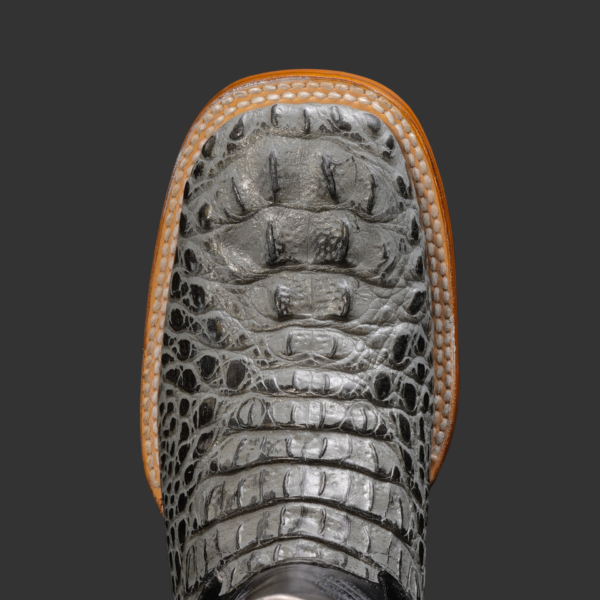 Gray Caiman Neck– Square Toe - Image 3