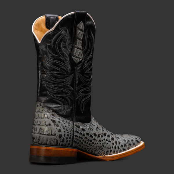 Gray Caiman Neck– Square Toe - Image 2