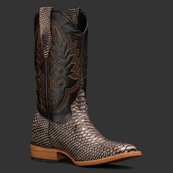 Rustic Brown Python – Square Toe - Image 2