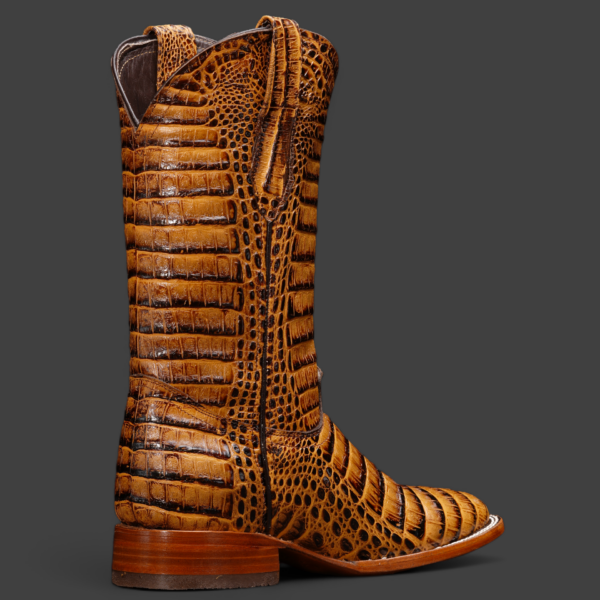 Honey Caiman Belly– Square Toe - Image 2