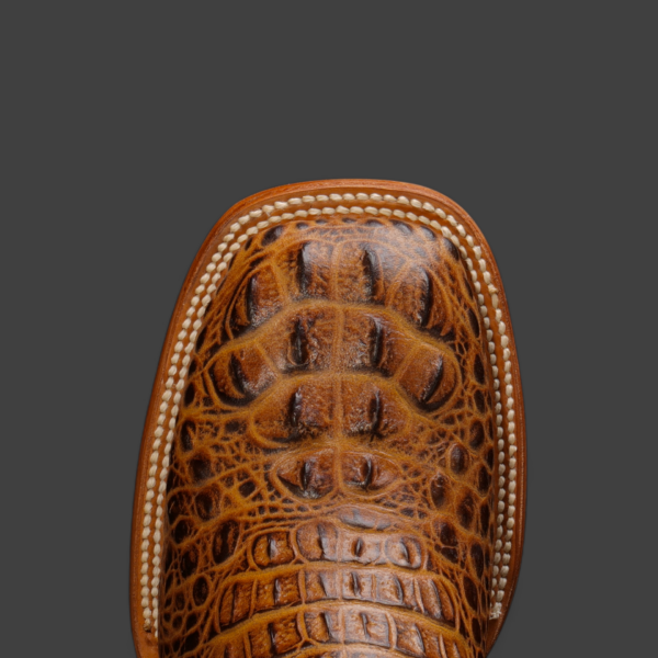 Honey Caiman Neck- Square Toe - Image 2