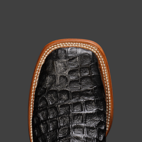Black Caiman Argentine- Square Toe - Image 2