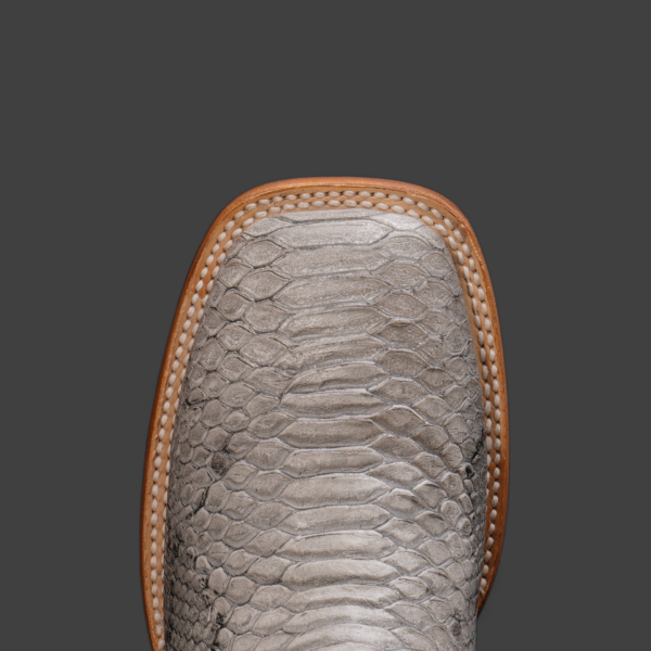 Gray Python – Square Toe - Image 2