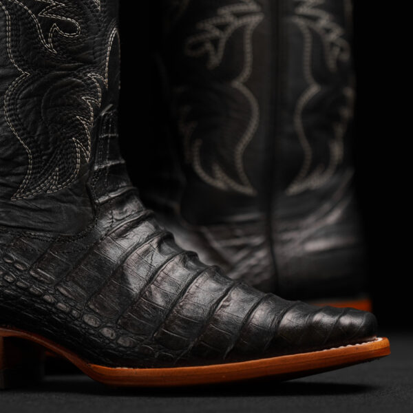 Black Caiman Belly- Rodeo Toe - Image 4