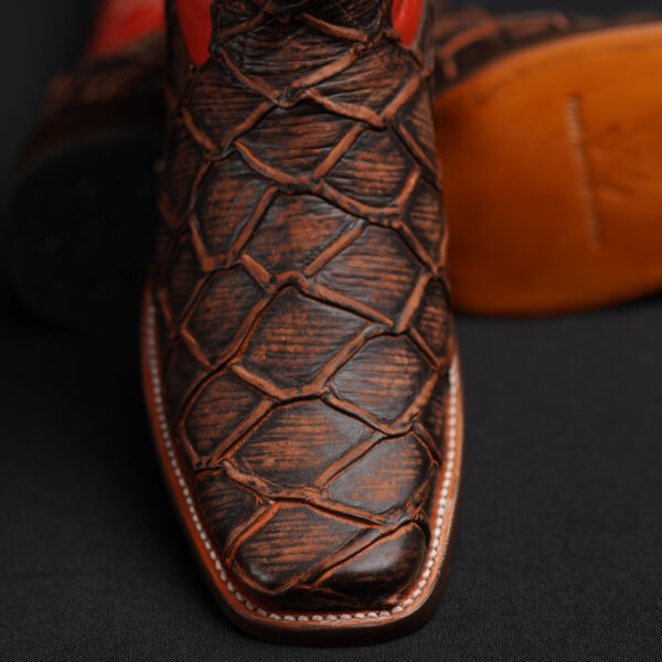 Cognac Pirarucu - Rodeo Toe - Image 2