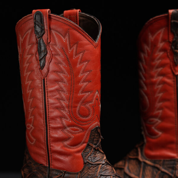 Cognac Pirarucu - Rodeo Toe - Image 4