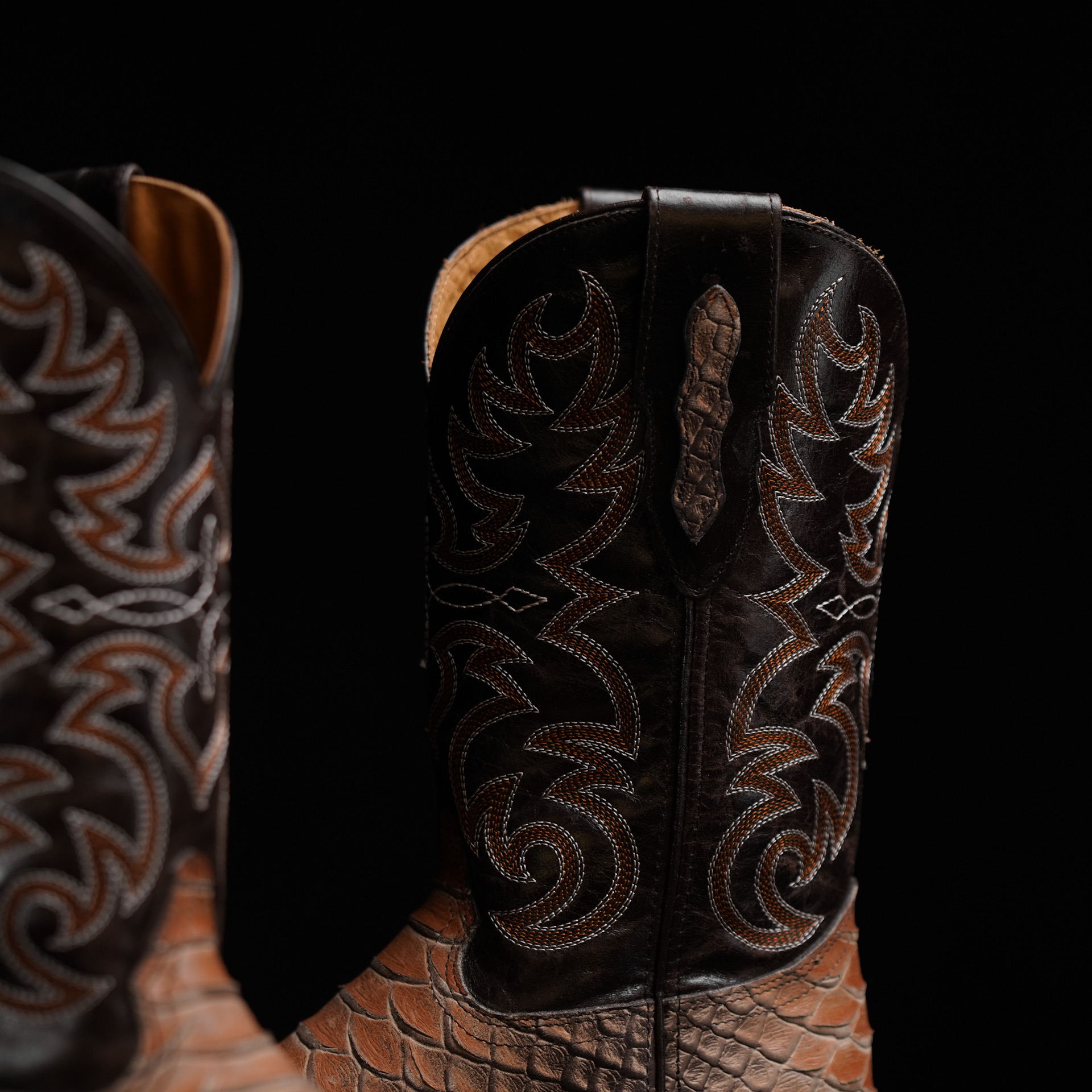 Brown Giant Python – Square Toe - Image 3