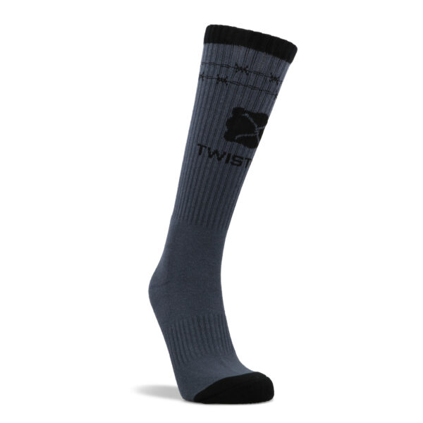 Twisted X Barbed Wire Socks - Grey