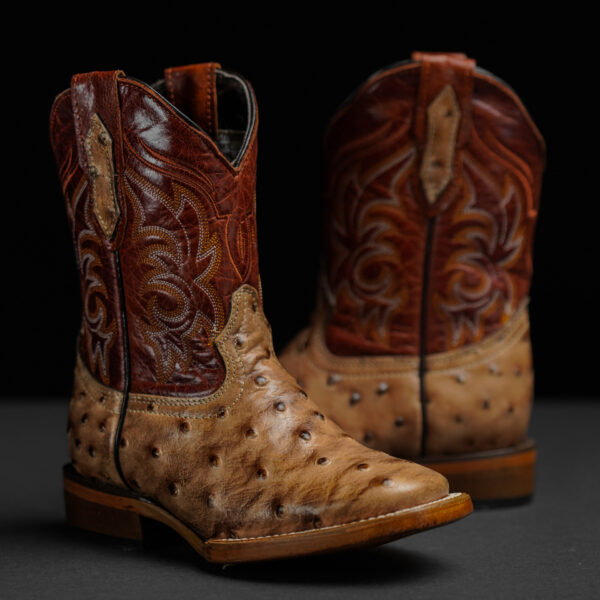 Orix Ostrich - Square Toe