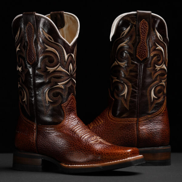 Brown Bull Hide – Rodeo Toe