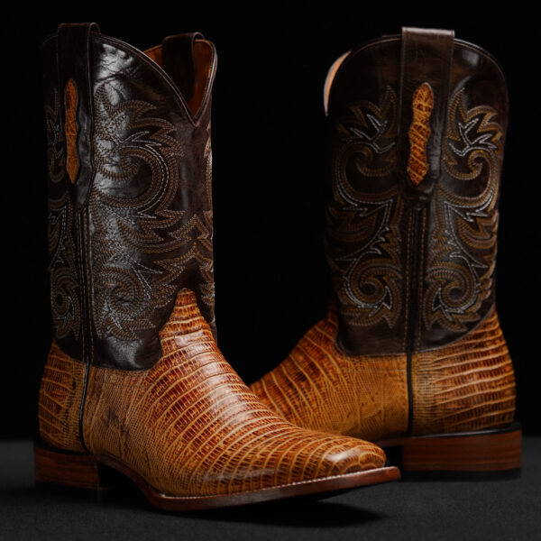 Honey Lizard – Square Toe