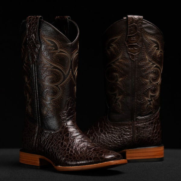 Chocolate Brown Sea Turtle – Square Toe