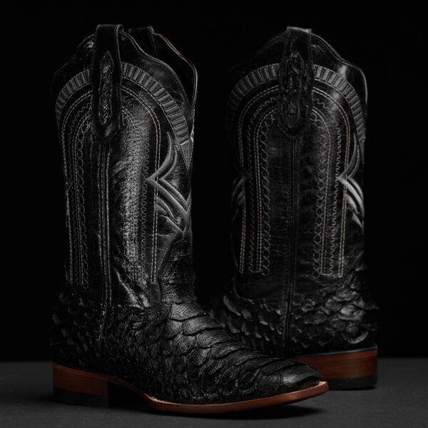 Giant Black Python – Square Toe - Image 6
