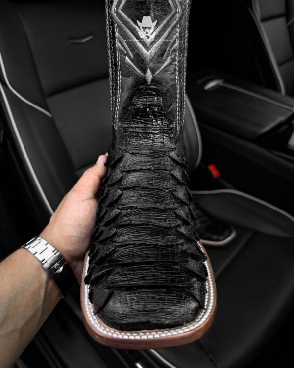 Giant Black Python – Square Toe - Image 3