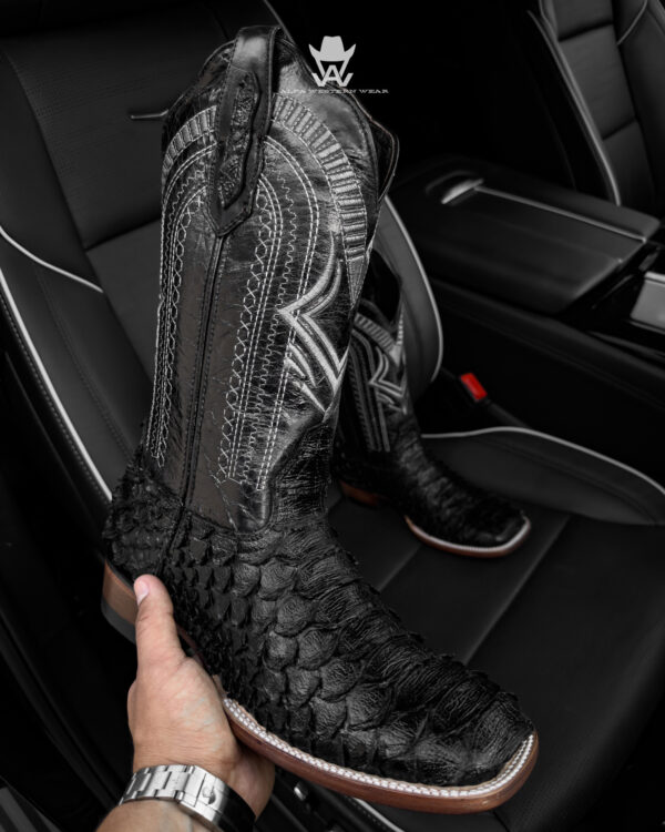 Giant Black Python – Square Toe - Image 2