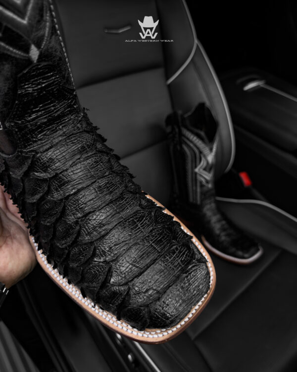 Giant Black Python – Square Toe - Image 5