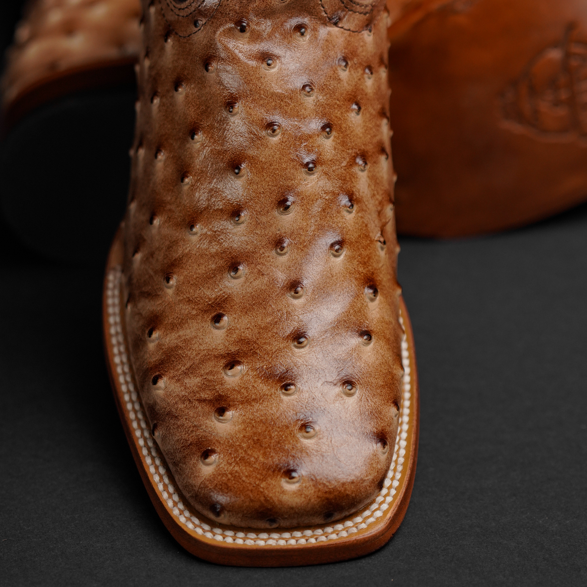 Orix Ostrich – Square Toe – Alfa Western Wear