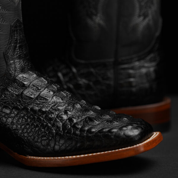 Black Caiman Neck– Square Toe - Image 5