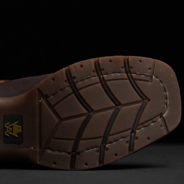 Chocolate Cowhide Steel Toe – Square Toe - Image 3