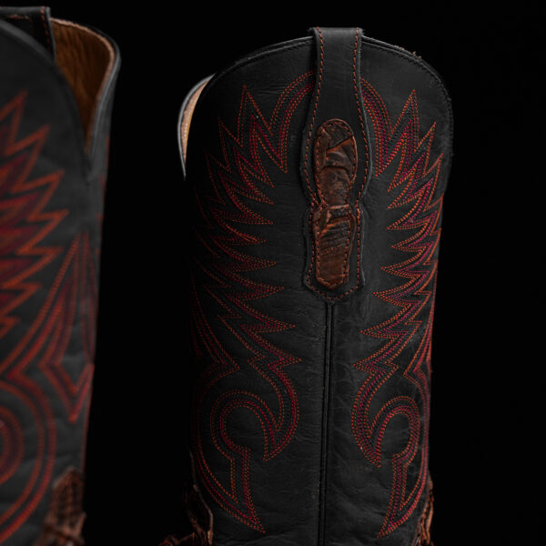 Cognac Pirarucu – Square Toe - Image 6