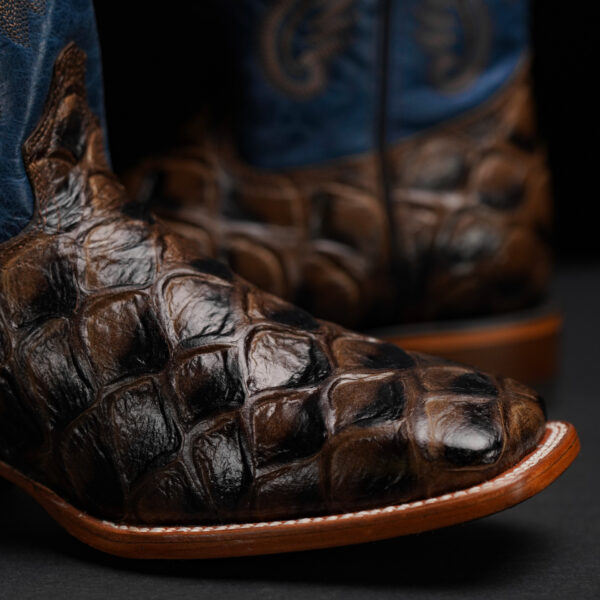 Brown Pirarucu– Square Toe - Image 3