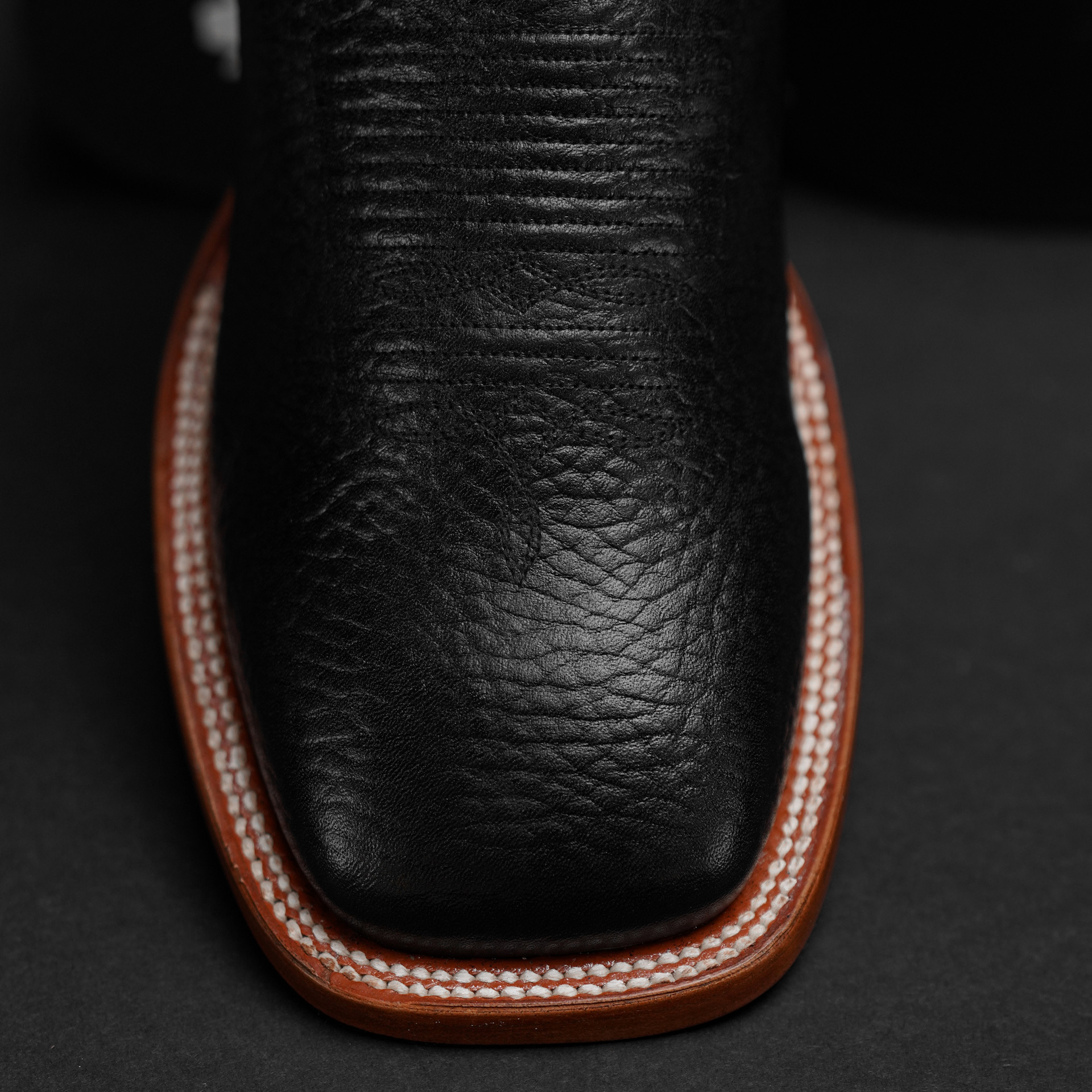 Black Bullhide – Square Toe - Image 2