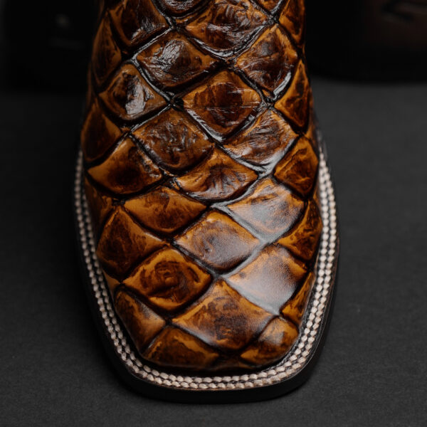 Honey Fish Scale – Square Toe - Image 2