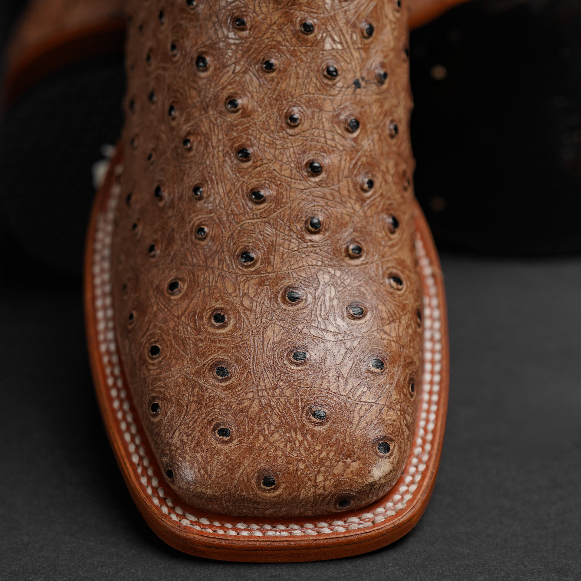 Brider Orix Ostrich – Square Toe - Alfa Western WearAlfa Western Wear