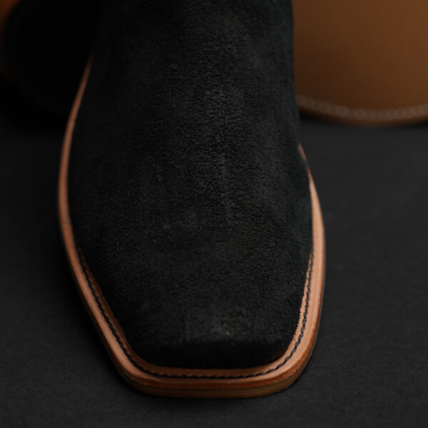 Genuine Black Roughout - Cutter Toe (Made In USA) - Image 2