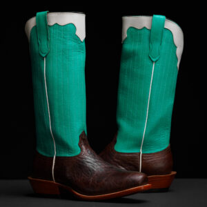 Genuine Brown Cowhide - Cutter Toe (Made In USA)