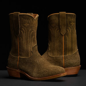 Genuine Olive Roughout - Cutter Toe (Made In USA)