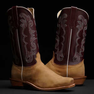Genuine Tan Roughout - Cutter Toe (Made In USA)