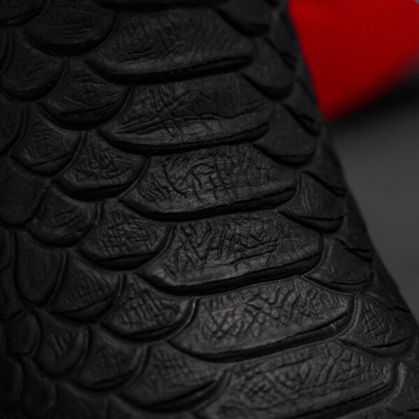 Matte Black Python - Square Toe - Image 3