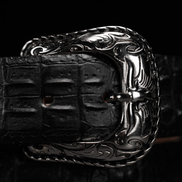 Black Caiman Belt - Image 2