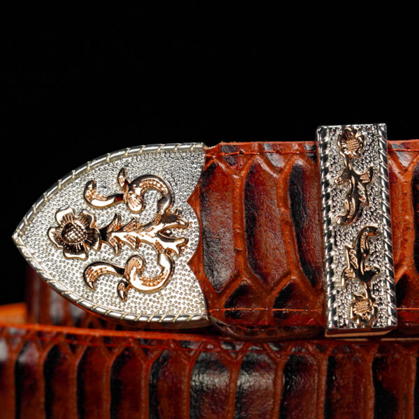 Cognac Python Belt - Image 2