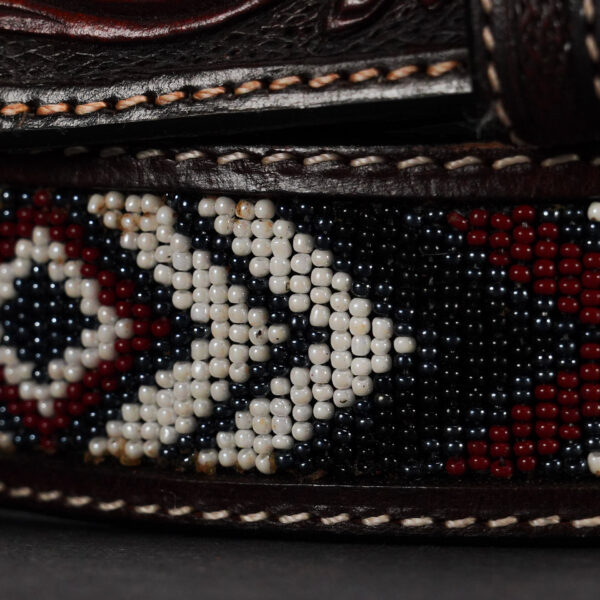 Hand Tooled & Beading - Twisted X Belt - Image 2