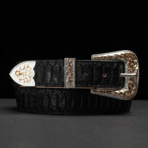 Black Python Belt