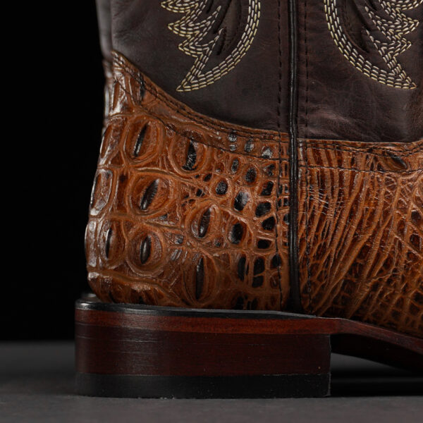 Honey Caiman Horn Back – Square Toe - Image 3