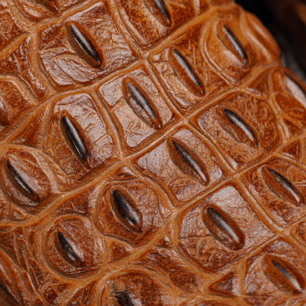 Honey Caiman Horn Back – Square Toe - Image 6