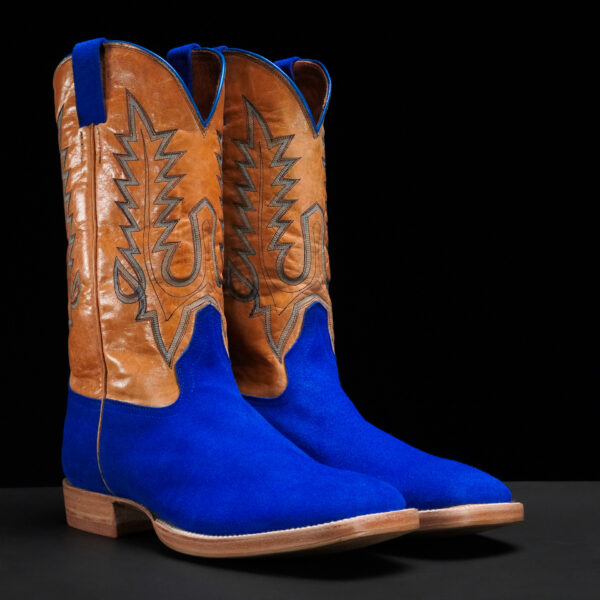 Genuine Blue Roughout - Square Toe (Made In USA)